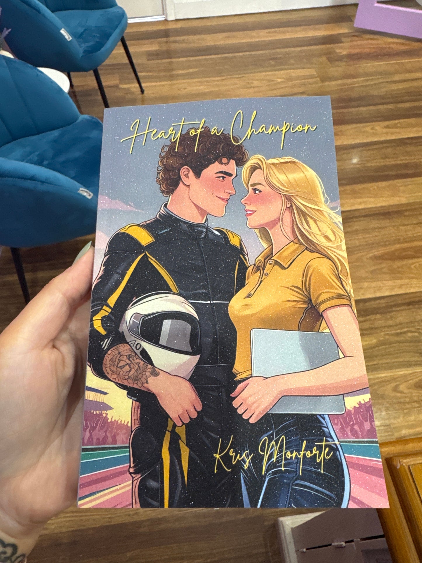 Heart of a champion- Kris Monforte (glitter cover)