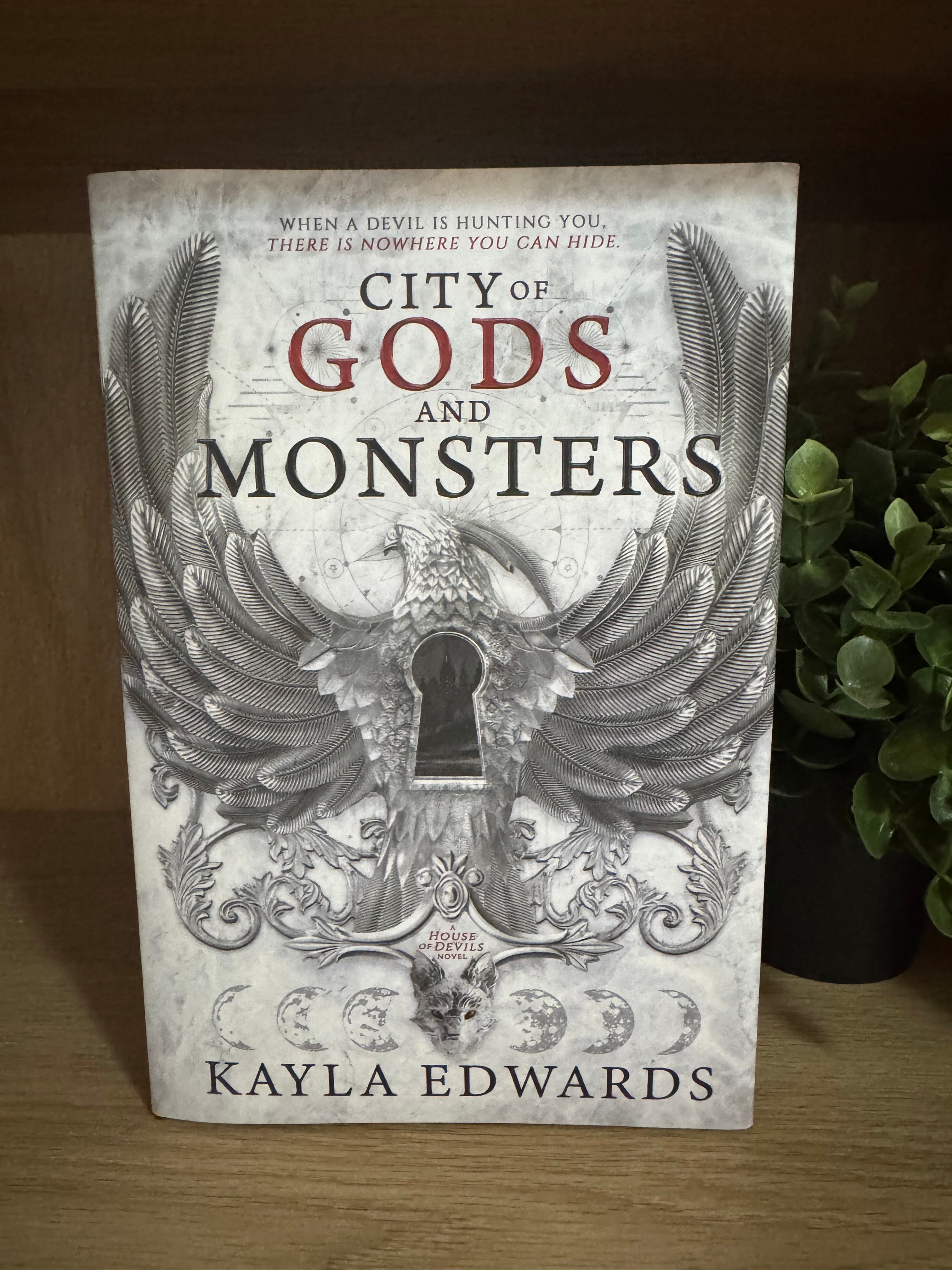 city of gods and monsters book City of Gods and Monsters- Kayla Edwards (hardcover) – Storybook Romance