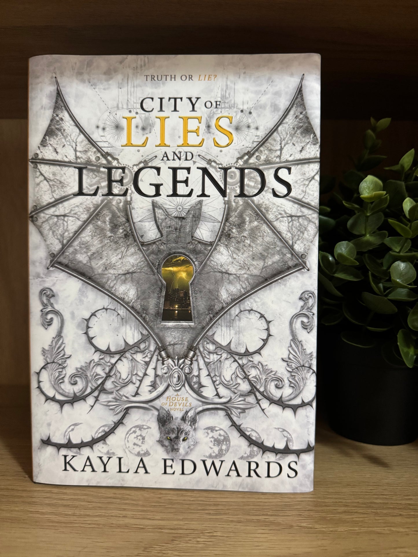 City of Lies and Legends- Kayla Edwards (Hardcover)