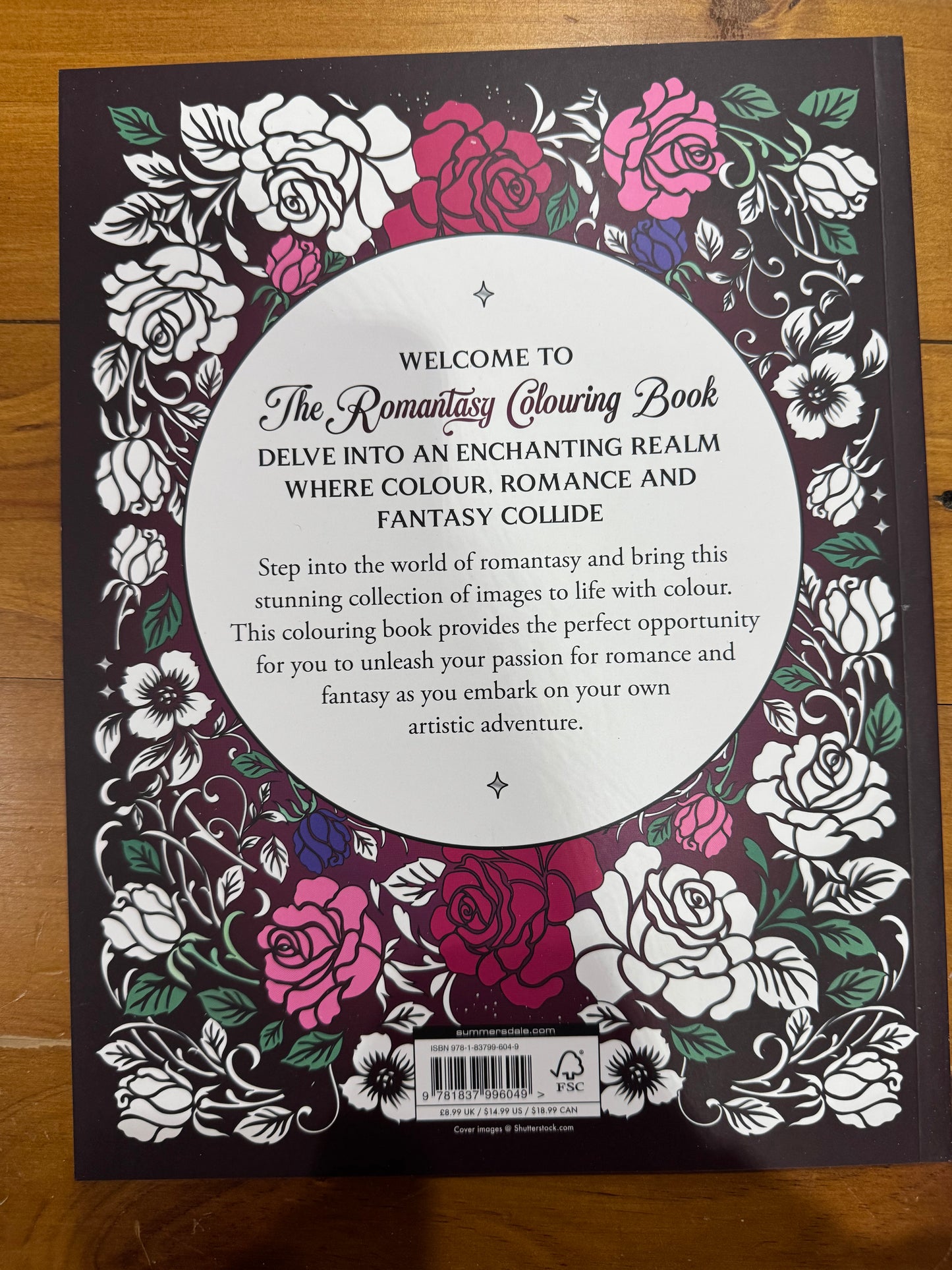 The Romantasy colouring book