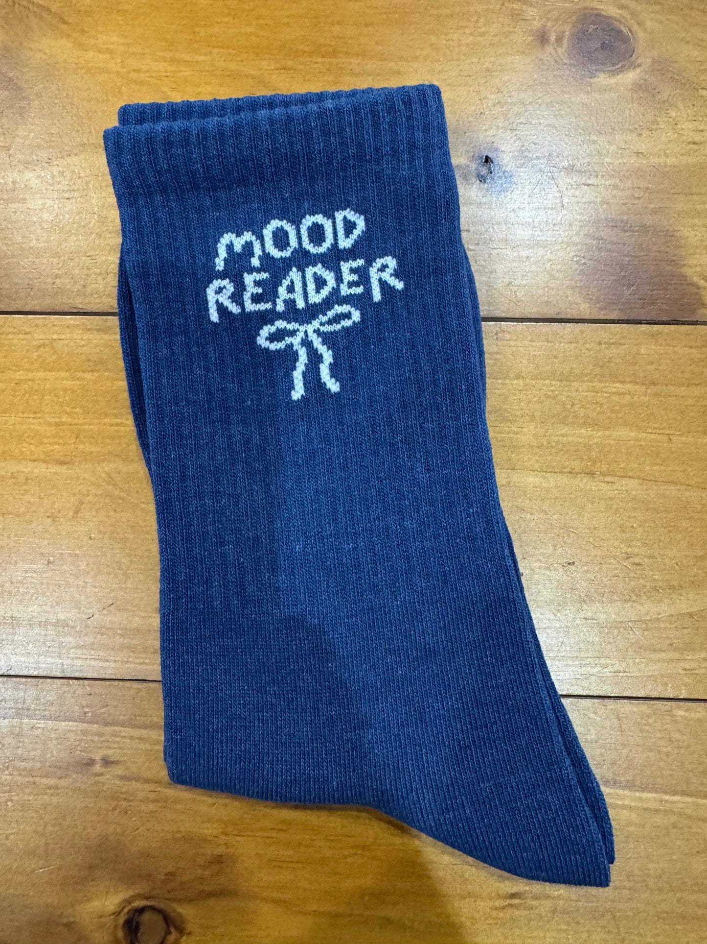 Bookish crew socks