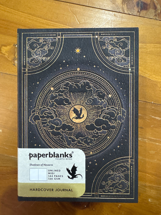 Fourth wing hardcover journal