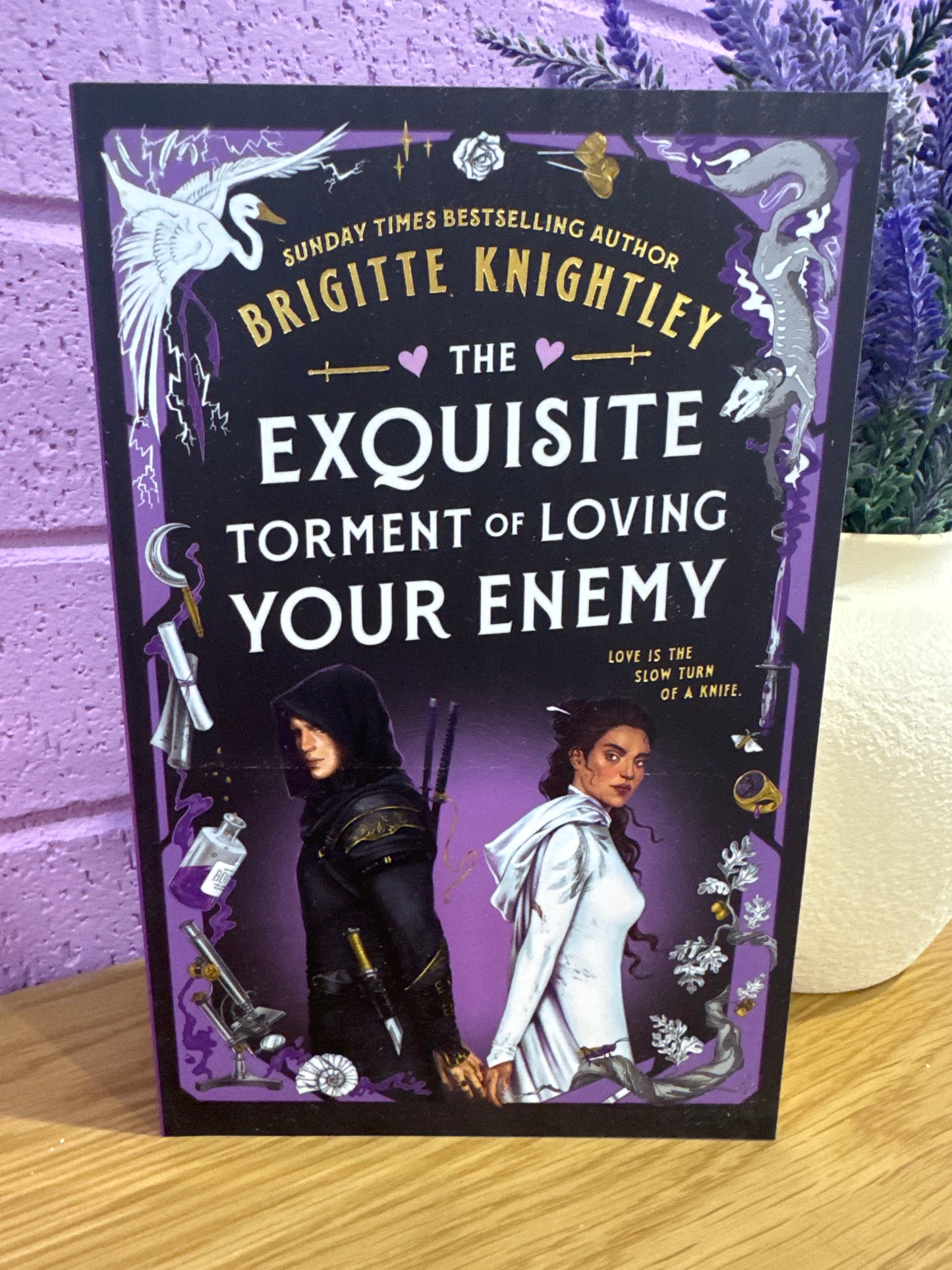 The exquisite torment of loving your enemy- Brigitte Knightley